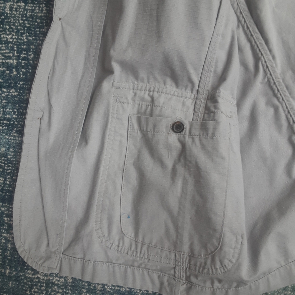Vintage Y2K Travel Jacket By Haband, "Ripstop" Poplin, EIGHT Pockets, LIKE NEW! - Picture 12 of 16